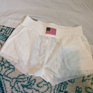 Mesh USA Shorts